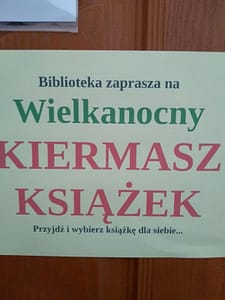 Read more about the article Wielkanocny kiermasz książek