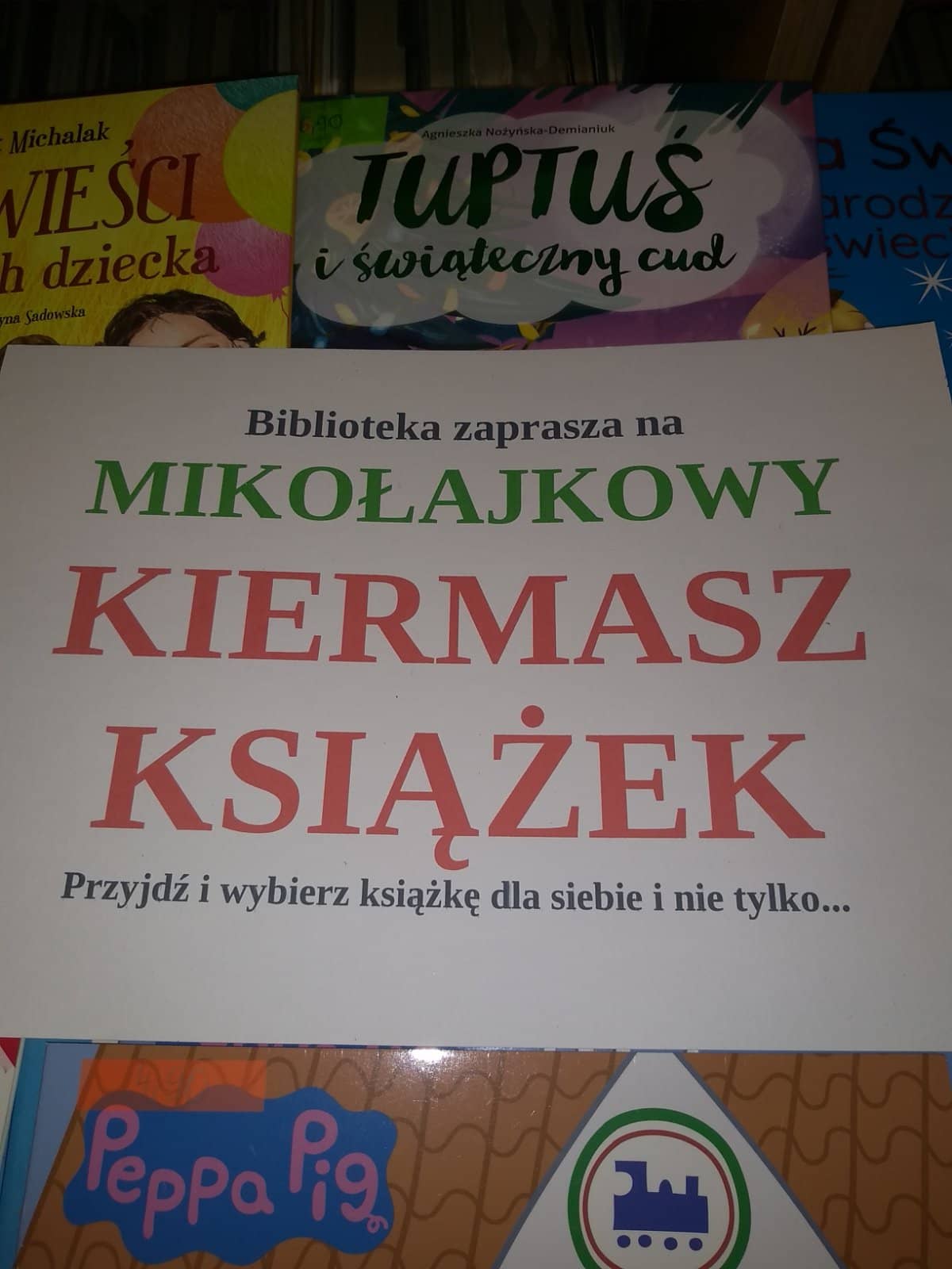 You are currently viewing Mikołajkowy kiermasz książek