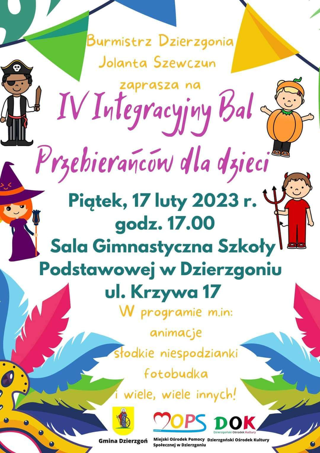You are currently viewing Zaproszenie na bal integracyjny